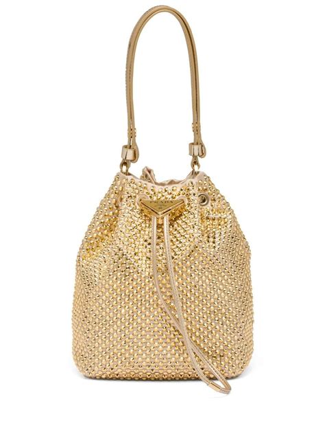 gold PRADA Women Bags 